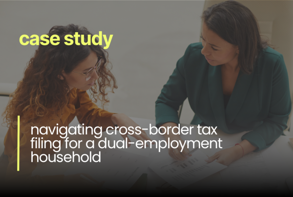 Cross Border Tax Filing