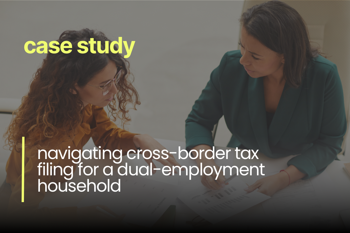 Cross Border Tax Filing