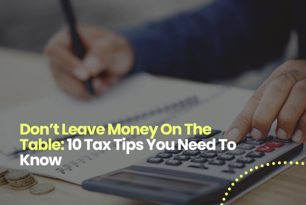 Tax Tips
