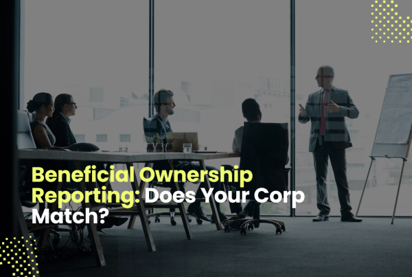 beneficial ownership reporting