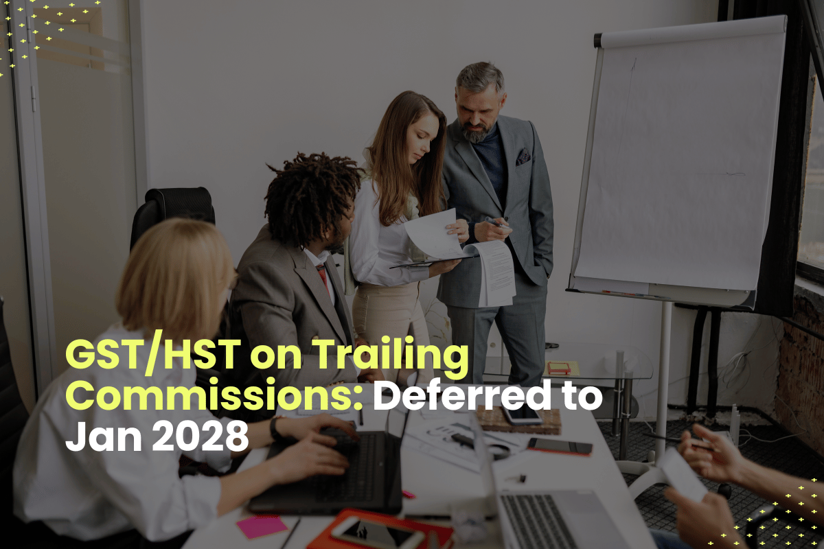 GST/HST on Trailing Commissions