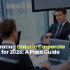 prorate corporate tax rate change Ontario