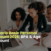 Ontario basic personal amount