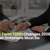 Form T2201